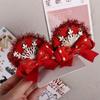 Korean Hair Accessories Christmas Costume Dress Up Christmas Hat Hairpin Children Hair Clip