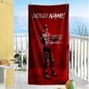 Pecco Bagnaia Personalized Name Beach Towel Soft Durable Quickdry Suitable For Swimming Gym Camping Yoga Vacation
