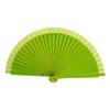 Vintage Chinese Style Hand Held Folding Fan Pure Color Home Performance Props Wedding Crafts Wood Party Custom Fan Decor Da B0T5