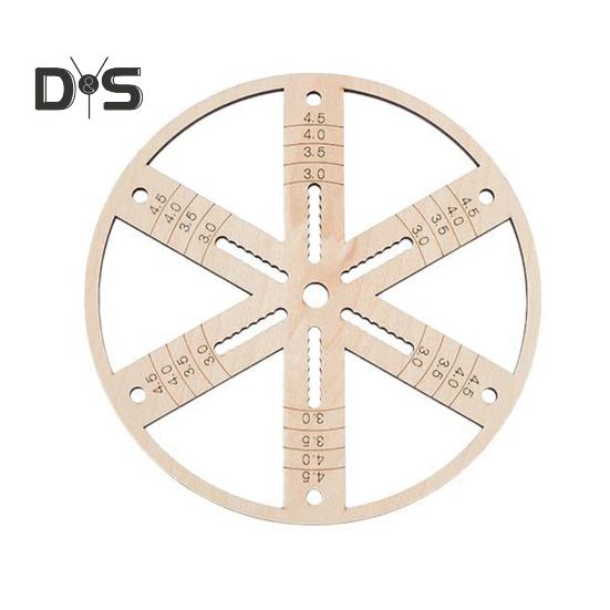 Инструмент для центрирования фитиля свечи, деревянный плоский круглый стабилизатор фитиля, центрирующий держатель для фитилей свечей для самостоятельного изготовления свечей, хлопковый фитиль