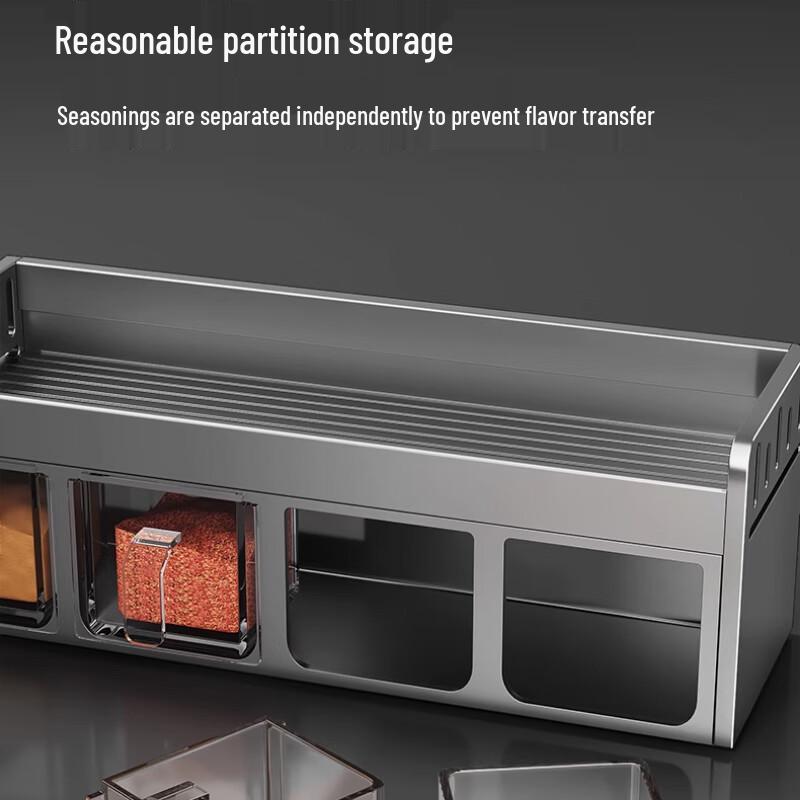 Yingbai Modern 3-Tier Tabletop Seasoning Storage Rack