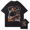 Футболка Chris Brown Breezy Bowl XX Tour 2025 для мужчин и женщин Хип-хоп Уличная одежда Оверсайз Топы 100% Хлопок Футболка CB17