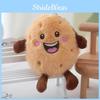 Smile Cartoon Cute White Brown Potato Plush Doll Pendant For Gift Children