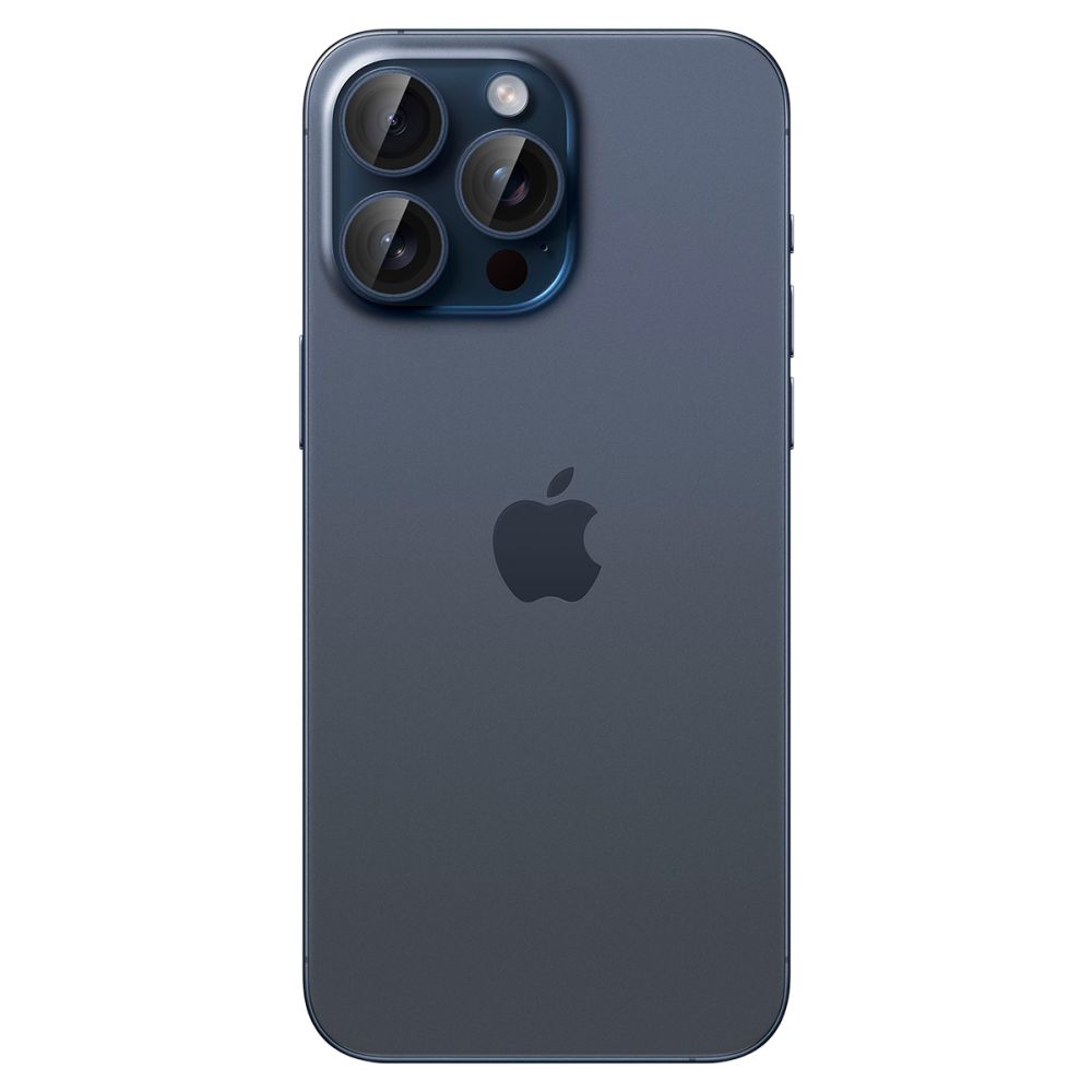 Osłona Aparatu Spigen Optik.tr Ez Fit Camera Protector 2-Pack Iphone 14 Pro / Pro Max / 15 Pro / Pro Max Blue Titanium