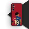 Мягкий чехол для Xiaomi Redmi Note 12 11 10 A3 Pro 10A 10C 12C Note12 5G 4G Корпус Чехол для телефона Футбол № 19 Номер футболиста №19