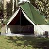 VidaXL Family Tent Tipi 10 Person Green Waterproof, Tent, Garden Tent, Outdoor Shelter, Camping Tent, Shelter of 94594