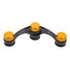 Carbon Fishing Bobbin Knotter Stainless Steel 14cm Fishing Knot Assist Tool Lightweight Fishing Line Bobbin Knotter
