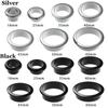 Zinc Alloy Computer Desk Cable Grommets Wire Hole Cover Cabinet Vent Hole Decor Plug Cable Outlet Port Furniture Hardware