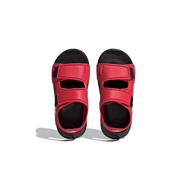 Adidas Altaswim Sandals Better Scarlet Cloud White Core Black (PS) Kids Sneakers FZ6488