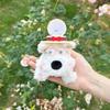 Plush Wedding Ring Case Display Engagement Ring Box Kawaii Couple Rings Holder  Jewelry Organizer