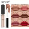 Waterproof and Sweat-proof Lipstick Pen Fine and Soft Cosmetic Liquid Lipstick Full Color Application, 04, 1 Piece