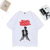 Red Graphic Print Person T-shirt
