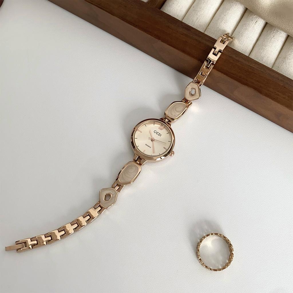 New Vintage Luxury Watches for Women Swan Chain Design Water-Resistant Quartz Ladies' Watch Perfect Gift for Girlfriends