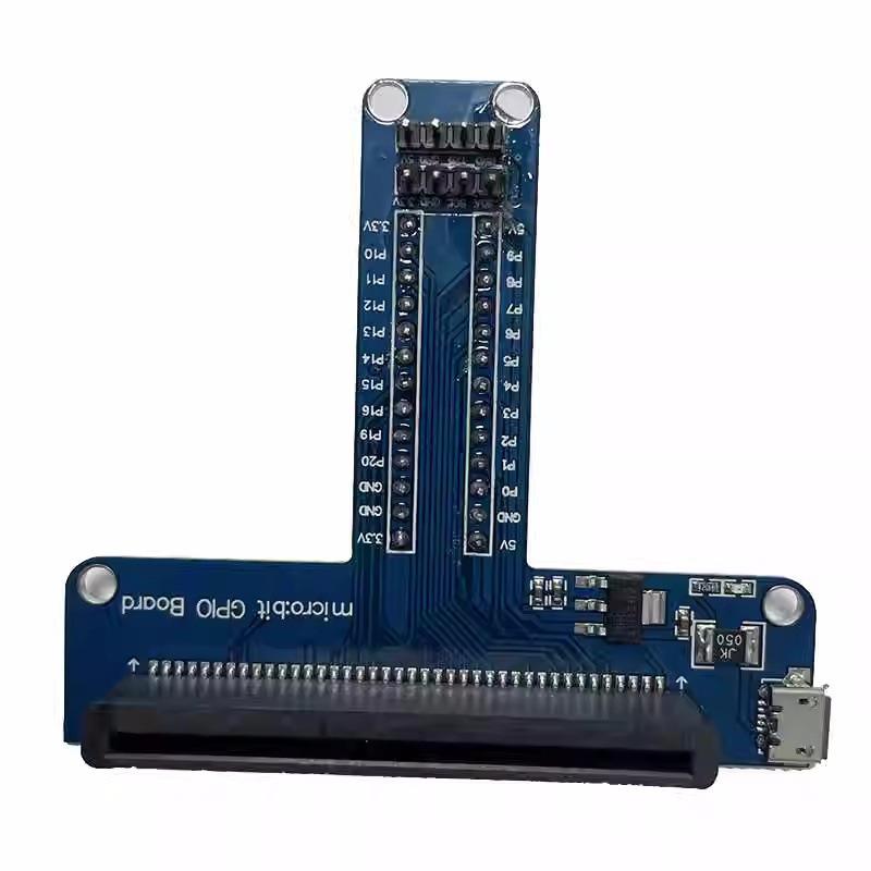 Плата разработки Microbit T-типа Плата расширения GPIO Адаптер для макетной платы Python