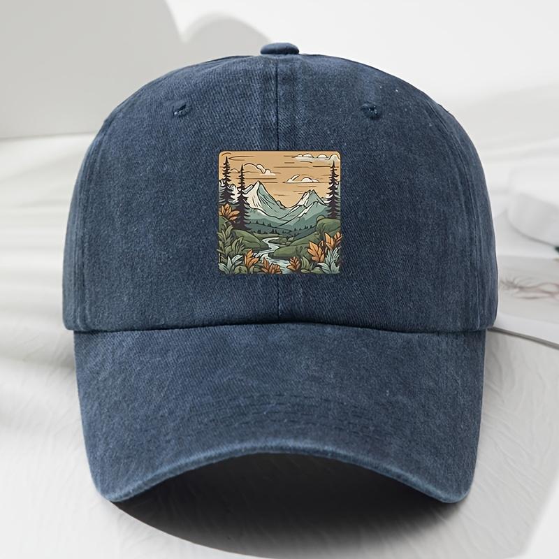 Унисекс Бейсболка Stream SoftTop Винтажная Мужская Шляпа и Стильная Уличная Шляпа для Женщин Регулируемый Размер Для Любого Сезона