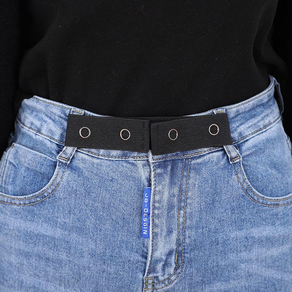 Without Buckle For Women For Men Easy Belts No Hassle Belt Elastic Belts Pants Waist Extension Belt