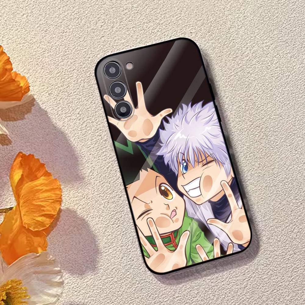 Чехол для телефона H-Hunter X Hunter Аниме для Samsung Galaxy A73, A72, A71, A70, A53, A52, A51, Мягкий силиконовый Черный