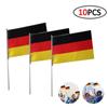 (Nikita) Stripes Rainbow HandWaving Flag Polyester Home Decoration 10 Sticks