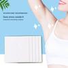 Pack of 20 Invisible Seamless Transparent Sweat-Absorbing Armpit Stickers - Thin, Disposable, and Ideal for Summer