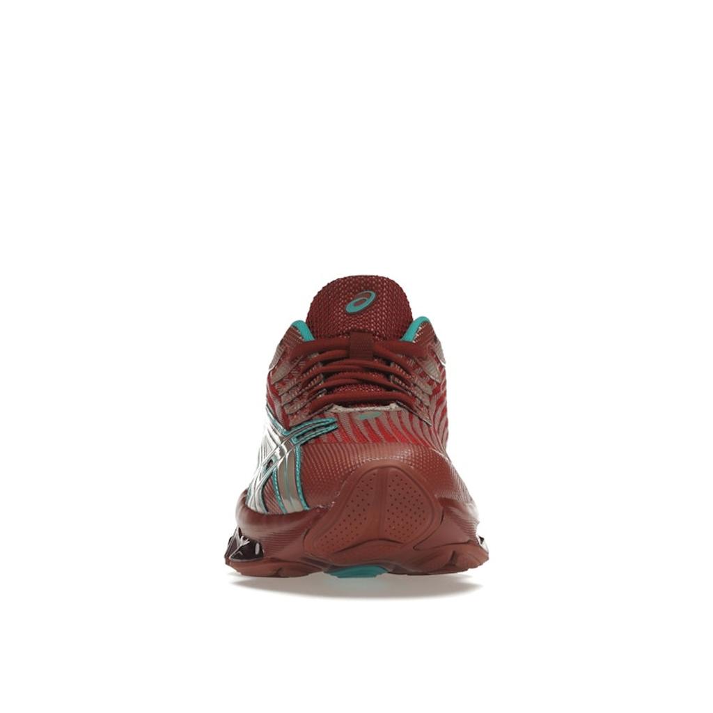 Kiko Kostadinov x ASICS Gel Quantum Levitrack Fired Brick Мужские кроссовки Сине-зеленый 1201A404-200