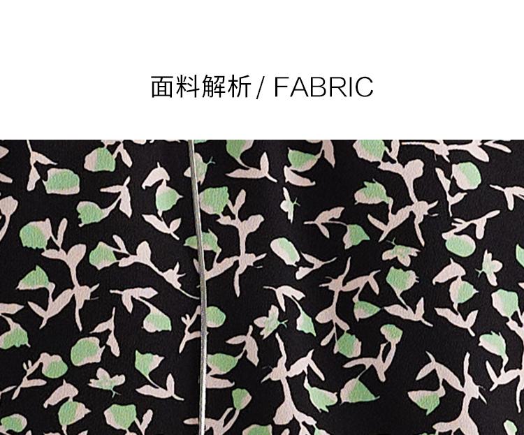 Temperament-Reducing Floral Women's Short-Sleeved Chiffon Shirt