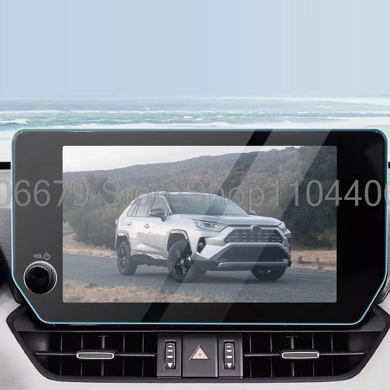 Защитное стекло для экрана Для Toyota RAV4 2023 2024 10,5 дюйма Автомобильная информационно-развлекательная система Радио Навигация GPS ЖК-экран интерьер