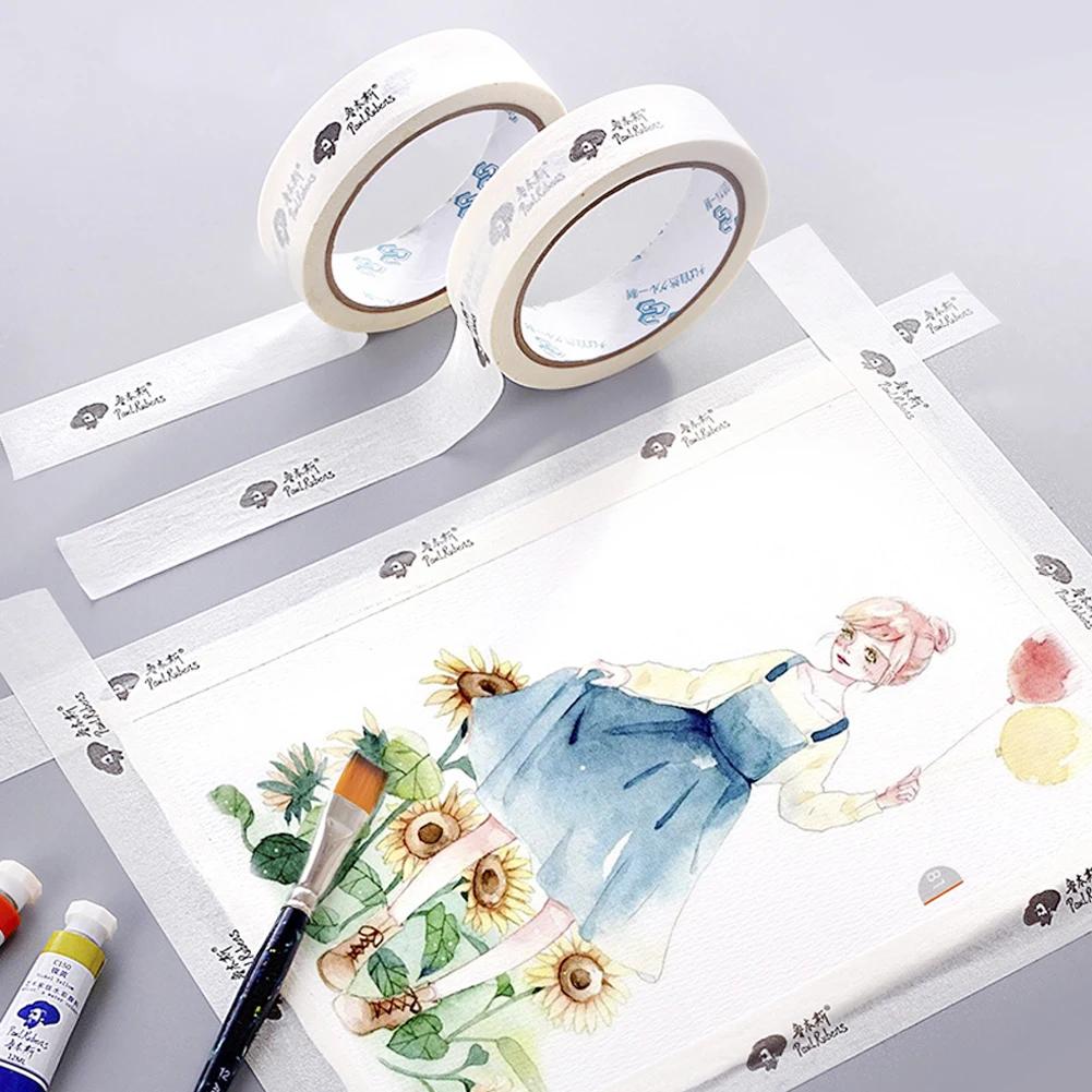 Paul Rubens Watercolor Masking Tape 25mmx20m Sketch Painting Oil Painting Artist Washi Tape Sketch Fixation Sticky Traceless