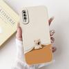 For Samsung Galaxy A50 A50S Case SM-A505F SM-A507F Full Cover Bumper Cute Panda Soft Silicone Phone Case For Samsung A30S Bumper