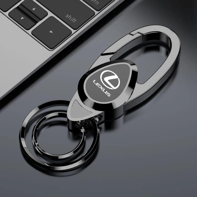 Car Logo Keychain Suede Key Chain Metal Keyring Decoration For Lexus ES300 RX330 RX300 GS300 IS250 IS200 CT200h NX RX XM6