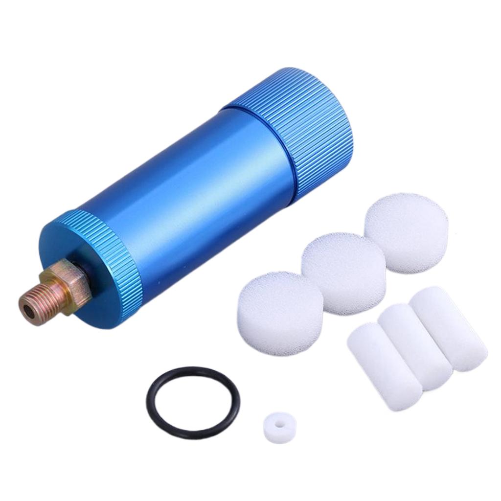 Efficient Air Compressor Filter Lightweight Air Filter Water & Oil Separator Aluminum Clean & Dry Air for Equipment