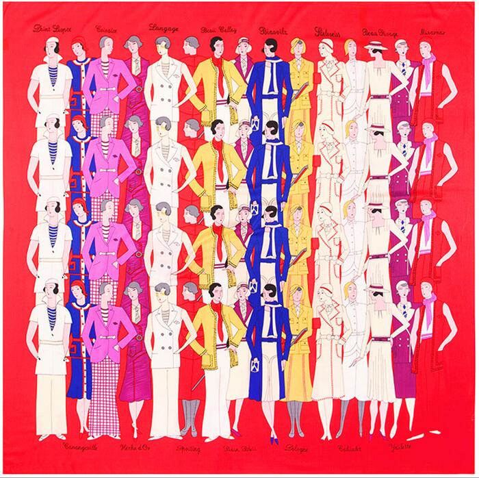 New Women Fashion Square Scarf Sport Noblewomen Print Silk Scarves and Wrap Ladies Retro Spring Summer Office Hair Neck Foulard