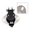 For Furnace Repair 250V Limit Control Switch Metal And Electronic Construction Standard Mounting Holes For B6BV-000K-B-10