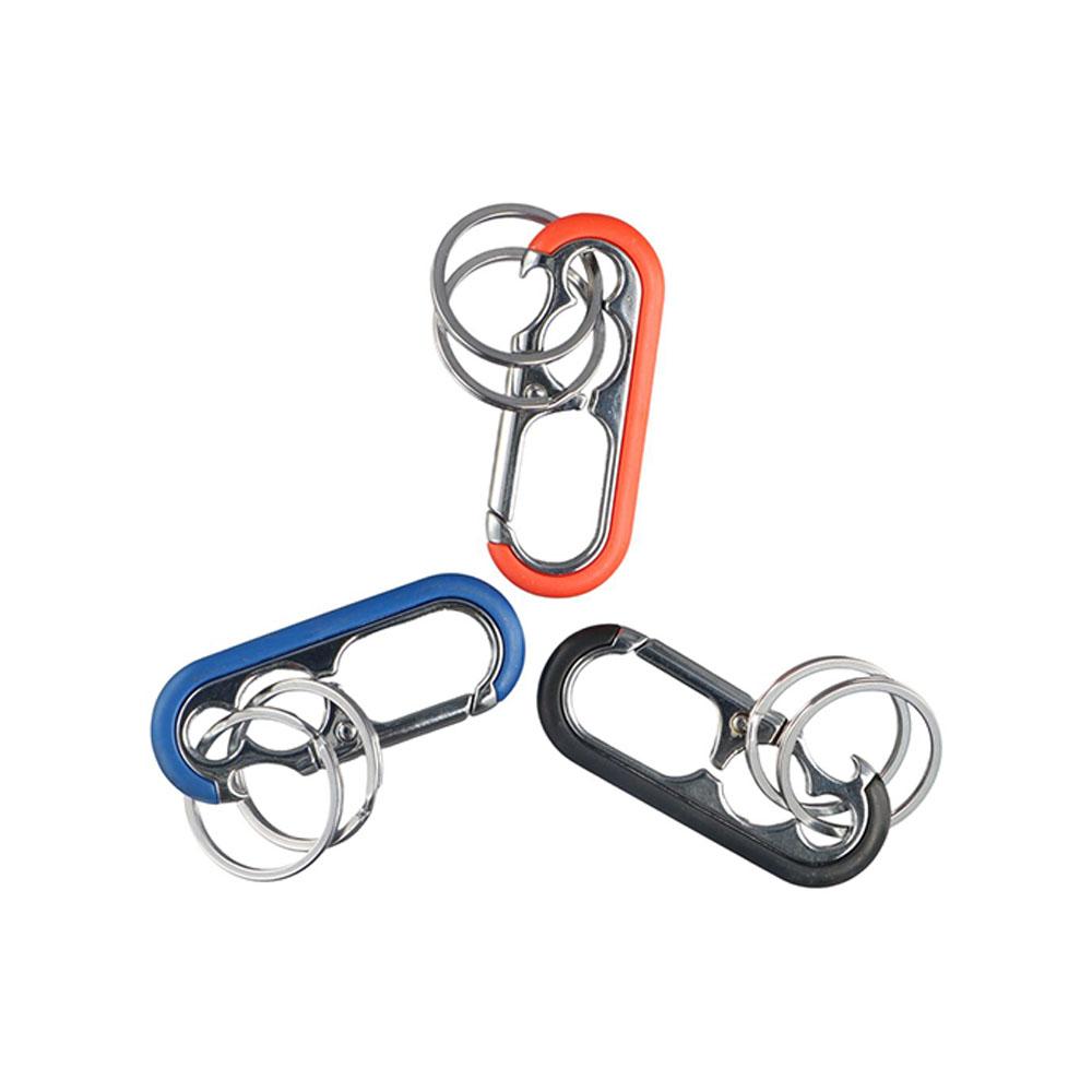 Key Ring Waist Buckle Car Keychain Car Key Holder Bottle Opener Key Chain Double Ring Keychain