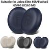 XDcase Protein‑Leather Ear Pads for Jabra Elite 45h / Evolve2 65 Series, with Prying Tool