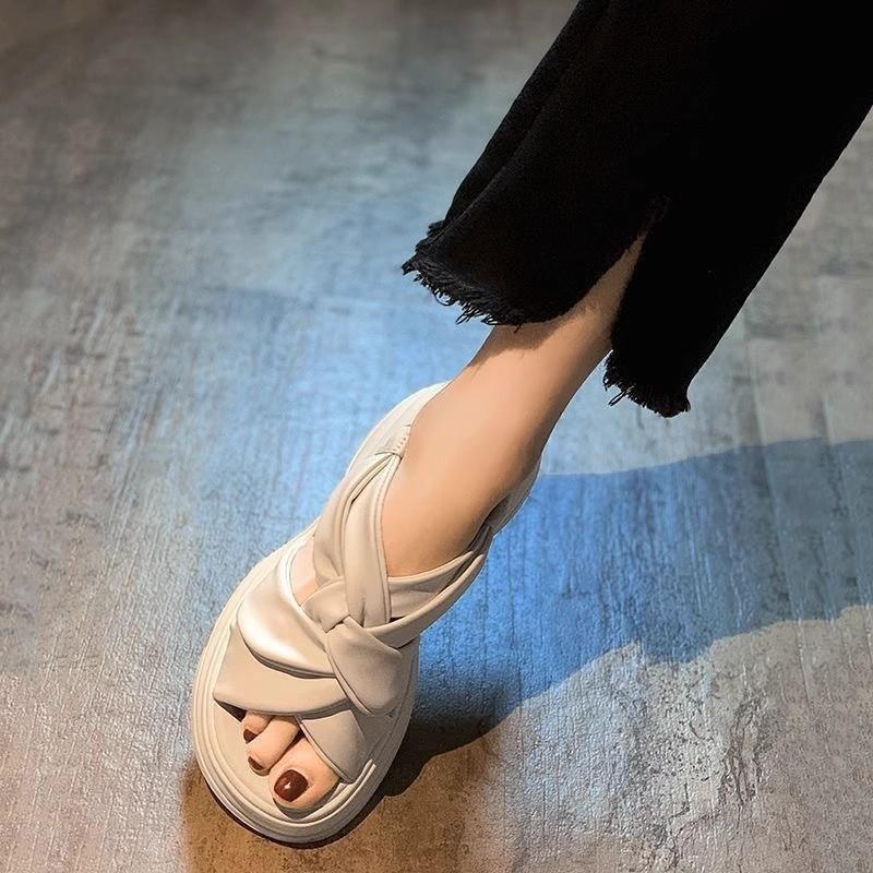 Женские спортивные сандалии на платформе в новом кампусном стиле повышают универсальность и не утомляют ноги