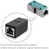 Ethernet Cable Extender RJ45 Cat 5 Cat 6 Cat6a Coupler Extender Connector  Ethernet Coupler Female To Female