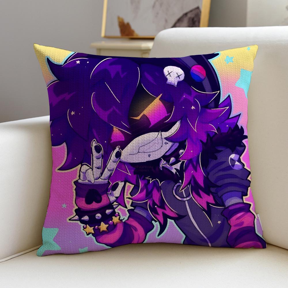 Futuristic MMurder DronesS Cushion Cover Breathable and skinfriendly linen pillowcase square removable and washable cushion