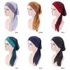 Women Cancer Head Scarf Chemo Hair Loss Hat Turban Pre-Tied Headwear Bandana New