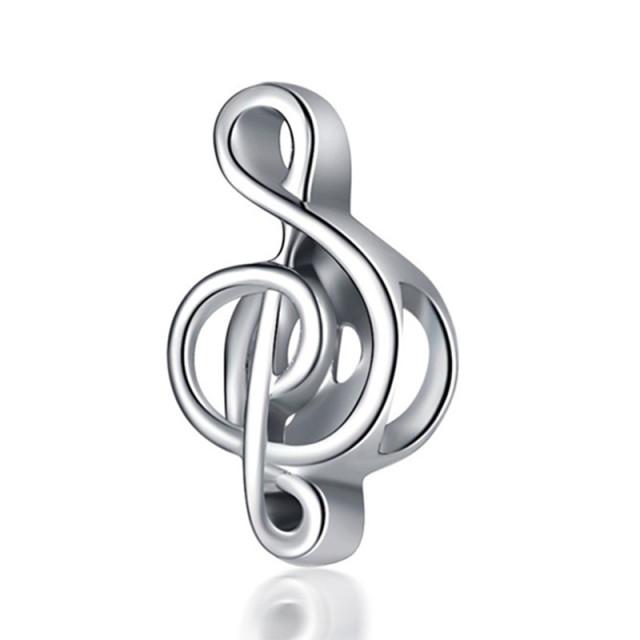 202 Серебряный Цвет Животное Музыкальная Корона Мальчик Подвеска Подходит Браслет Шарм DIY Женские Оригинальные Модные Подарки