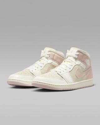 FQ1926-161 Nike Air 1 Mid SE Кокосовое молоко Парус Легендарный Розовый (Женский)