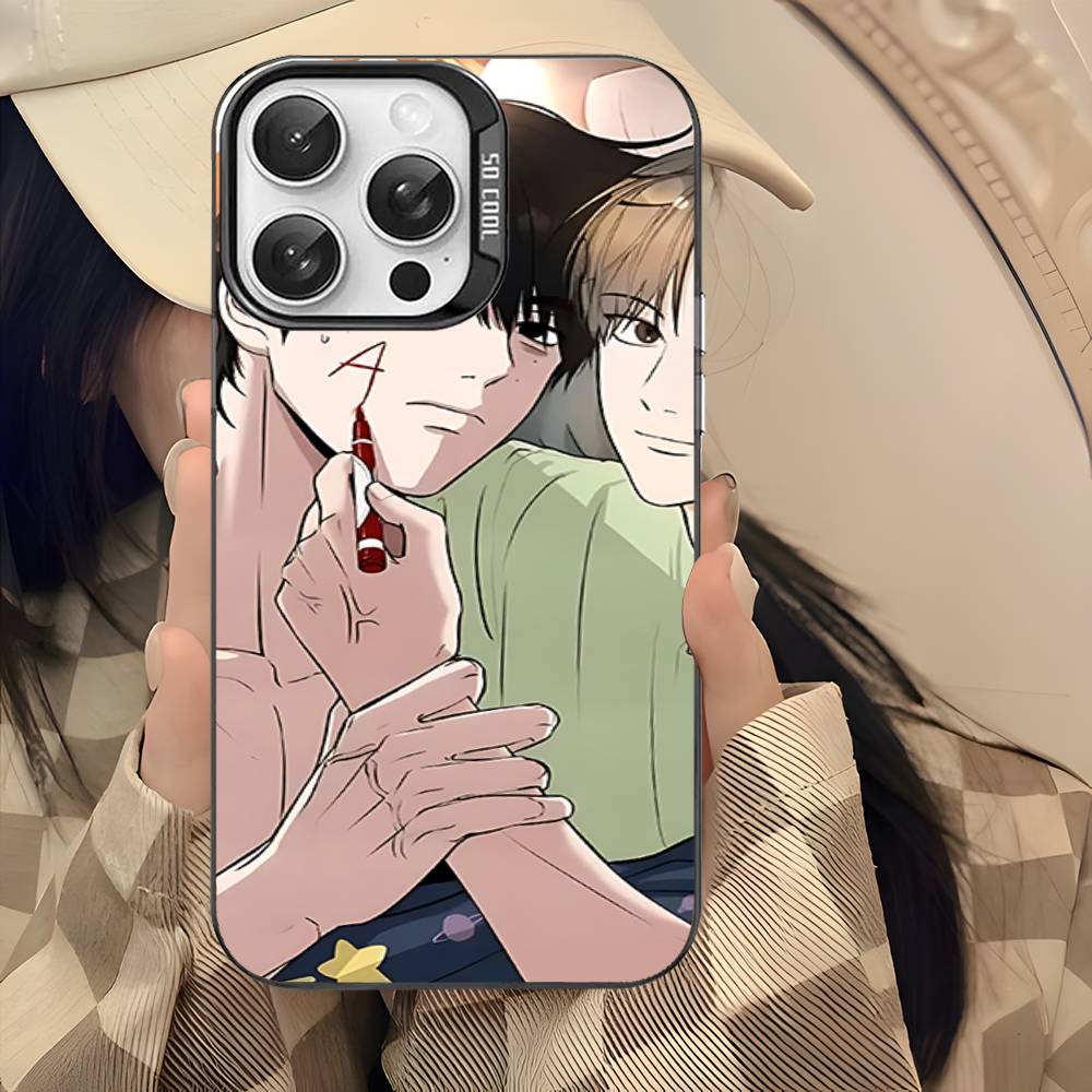 Чехол для телефона Unsleep Bl Anime для iPhone 17 16 15 14 13 12 11 Pro MAX Plus Цветной Матовый Задний Чехол