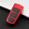 Colorful TPU Car Remote Key Case Control Protective Cover For Volkswagen VW CC Passat B6 B7 Passat 3C CC Protector Fob Keyless