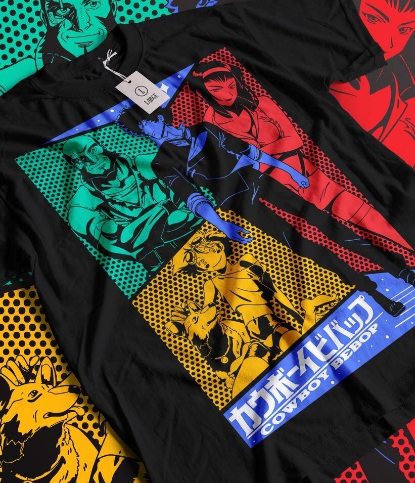 Cowboy Bebop Spike T-Shirt Spiegel Anime Manga Mom Gift Funny Shirt All Size