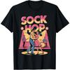 Футболка с ретро-дизайном Sock Hop, автомобиля и рокабилли