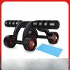 Household Multi-Functional Abdominal Roller Four-Wheel Abdominal Wheel Men and Women Thin Waist Training Abdominal Muscle Fitness Equipment Factory