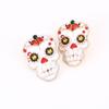 Rhinestone Pumpkin Ear Studs Skull Spider Dangle Earrings Halloween Earrings  All Saints' Day