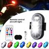 LED Strobe Light with Remote Control Rechargeable Colored Work Light 7 Colors