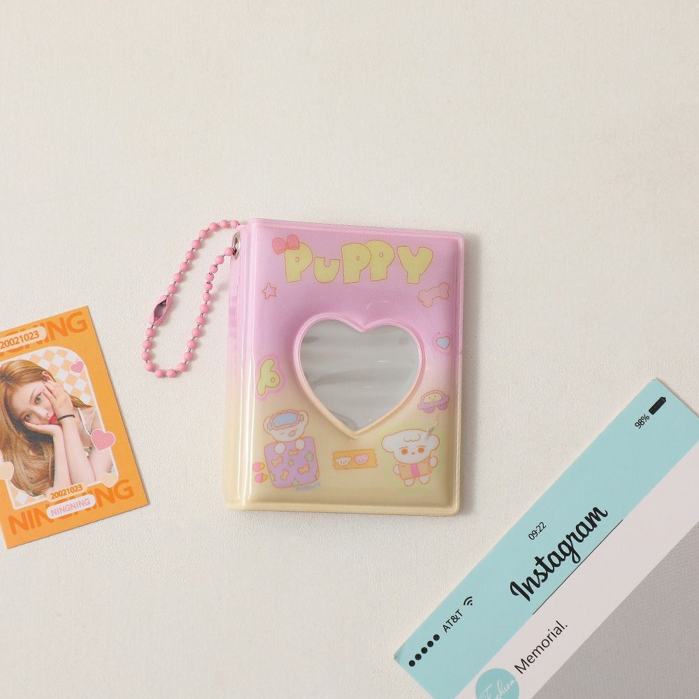 Waterproof Love Heart Photo Album Card Book Hollow Picture Storage Album New Cartoon Photo Album