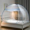 DEWEL Mosquito Net Width 180cm 2 Door Type Tent Type Mosquito Net Mosquito Net Repellent Centipede Prevention Foldable Zipper Bottom Fabric Included