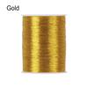100 Metres Hand Crafts DIY Embroidery Thread Cross Stitch Gold Wire Sewing Machine
